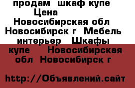 продам  шкаф купе › Цена ­ 20 000 - Новосибирская обл., Новосибирск г. Мебель, интерьер » Шкафы, купе   . Новосибирская обл.,Новосибирск г.